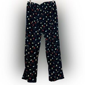 Wondershop Mens Pajama Bottoms with Festive Lights